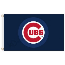 MLB Chicago Cubs 3'x5' polyester flag UBS