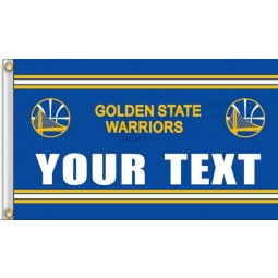 Golden State Warriors 3 'x 5' Polyester Flagge Ihren Text für Großhandel personalisierte Gartenflaggen 