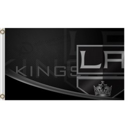 Wholesale custom high-end NHL Los Angeles Kings 3'x5'polyester flags double images