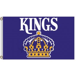 NHL Los Angeles Kings 3'x5'polyester flags kings crown