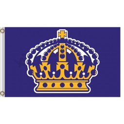 NHL Los Angeles Kings 3'x5'polyester flags crown purple