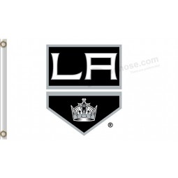 NHL Los Angeles Kings 3'x5'polyester flags white