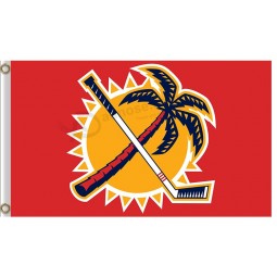 Nhl florida panters 3'x5'polyester vlaggen hockey sticker