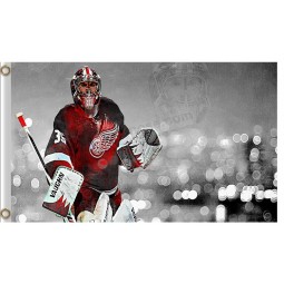 NHL Detroit Red Wings 3'x5'polyester flags Vaughn