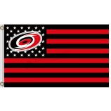 NHL Carolina Hurricanes 3'x5'polyester flags stars and stripes with your logo