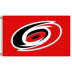 Wholesale custom high-end NHL Carolina Hurricanes 3'x5'polyester flags logo