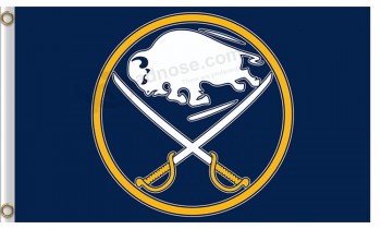 Custom cheap NHL Buffalo Sabres 3'x5' polyester flags classic logo