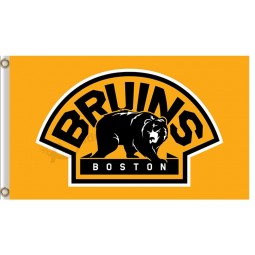 Custom high-end NHL Boston Bruins 3'x5' polyester flags