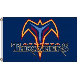 Custom high-end NHL Atlanta Thrashers 3'x5' polyester flags