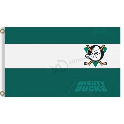 Wholesale custom high-end NHL Anaheim Ducks 3'x5' polyester flags mighty ducks