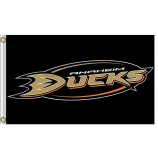 NHL Anaheim Ducks 3'x5' polyester flags black with your logo