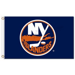 Wholesale custom cheap NHL New York Islanders 3'x5' polyester flags logo