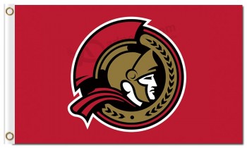 NHL Ottawa Senators 3'x5' polyester flags logo