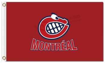 NHL Montreal Canadiens 3'x5' polyester flags Montreal