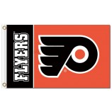 NHL Philadelphia Flyers 3'x5' polyester flags name at one side with your logo