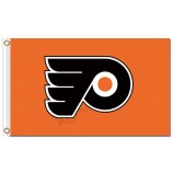 NHL Philadelphia Flyers 3'x5' polyester flags with your logo