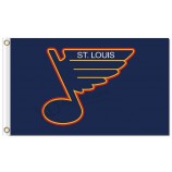 NHL St.Louis Blues 3'x5' polyester flags with your logo