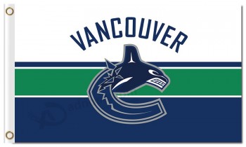 NHL Vancouver Canucks 3'x5' polyester flags stripes