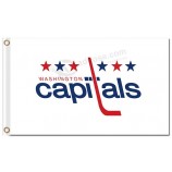 NHL Washington Capitals 3'x5' polyester flags team name with your logo