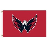 NHL Washington Capitals 3'x5' polyester flags with your logo