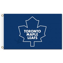 NHL Toronto Maple Leafs 3'x5' polyester flags with your logo