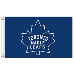 NHL Toronto Maple Leafs 3'x5' polyester flags classical leaf with your logo