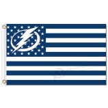 NHL Tampa Bay Lightning 3'x5' polyester flags stars stripes with your logo