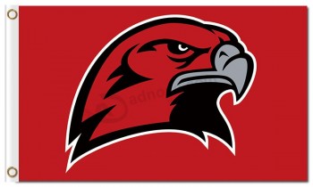 NCAA Miami Redhawks 3'x5' polyester flags with serious eagle