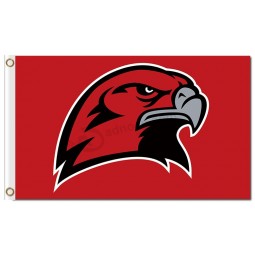 Ncaa miami redhawks 심각한 독수리가있는 3'x5 '폴리 에스테르 깃발