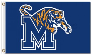 Ncaa memphis tigers 3'x5 'bandiere in poliestere