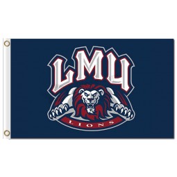 Wholesale high-end NCAA Loyola Marymount Lions 3'x5' polyester flags characters