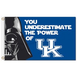 Wholesale high-end NCAA Kentucky Wildcats 3'x5' polyester flags with Raiders