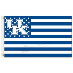 NCAA Kentucky Wildcats 3'x5' polyester flags star and strip for sale