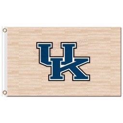 NCAA Kentucky Wildcats 3'x5' polyester flags Wood color for sale
