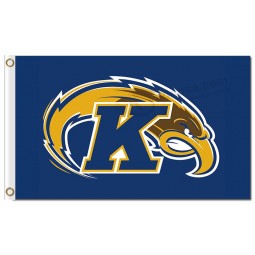 NCAA Kent State Golden Flashes 3'x5' polyester flags for sale
