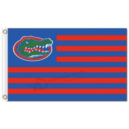 Custom high-end NCAA Florida Gators 3'x5' polyester flags stripes