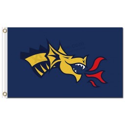 Wholesale custom cheap NCAA Drexel Dragons 3'x5' polyester flags logo