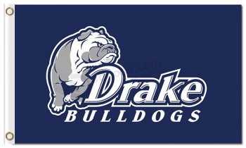 Wholesale custom cheap NCAA Drake Bulldogs 3'x5' polyester flags