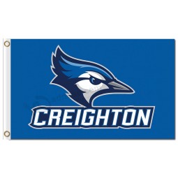 Custom cheap NCAA Creighton Bluejays 3'x5' polyester flags