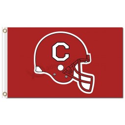 Custom cheap NCAA Cornell Big Red 3'x5' polyester flags helmet