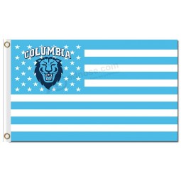 NCAA Columbia Lions 3'x5' polyester flags stars stripes  for sale