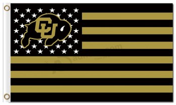 NCAA Colorado Buffaloes 3'x5' polyester flags natinal for sale