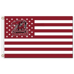NCAA Colgate Raiders 3'x5' polyester flags stars stripes for sale