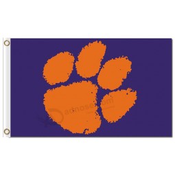 NCAA Clemson Tiger 3'x5' polyester flags for sale