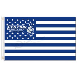 Custom high-end NCAA Central Connecticut State Blue Devils 3'x5' polyester flags national