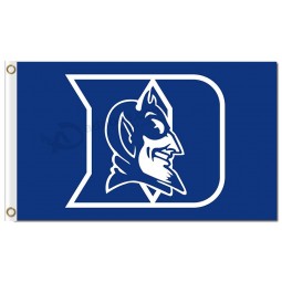 Wholesale custom high-end NCAA Central Connecticut State Blue Devils 3'x5' polyester flags blue