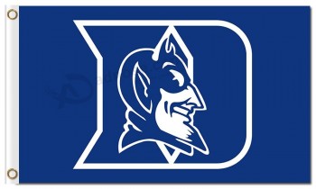 Wholesale custom high-end NCAA Central Connecticut State Blue Devils 3'x5' polyester flags blue