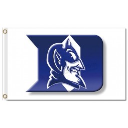 Wholesale custom high-end NCAA Central Connecticut State Blue Devils 3'x5' polyester flags logo in D