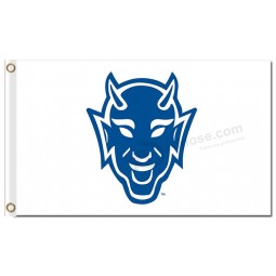 Wholesale custom high-end NCAA Central Connecticut State Blue Devils 3'x5' polyester flags face