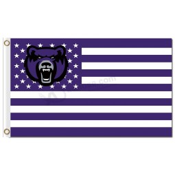 Wholesale custom high-end NCAA Central Arkansas Bears 3'x5' polyester flags national
